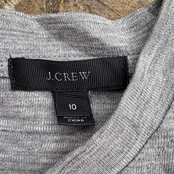 J. Crew wool blend Gray Casual Dress size 10 - Picture 7 of 8